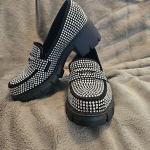 Madden NYC Studded Women's Loafers